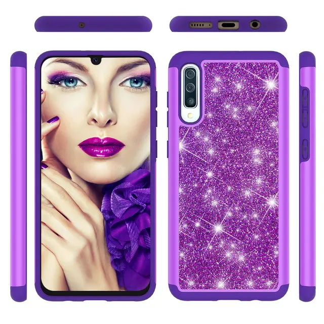 Шикарный Блестящий Роскошный чехол для samsung A50 Чехол samsung A20E Etui A50s A30s A20 E задняя крышка для samsung Galaxy A30 чехол A 50 20