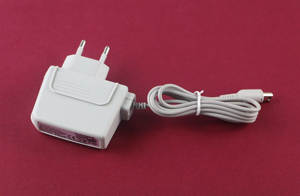 Блок питания с европейской вилкой для 3DS new 3ds xl 2ds NDSi LL XL 50 шт./лот|cable for|cables for chargercable