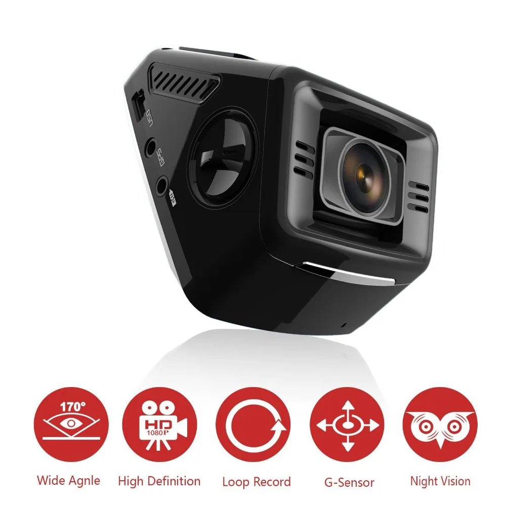 Pruveeo P5 2 4 &quotLCD FHD 1080P 170 градусов широкоугольный видеорегистратор для приборной