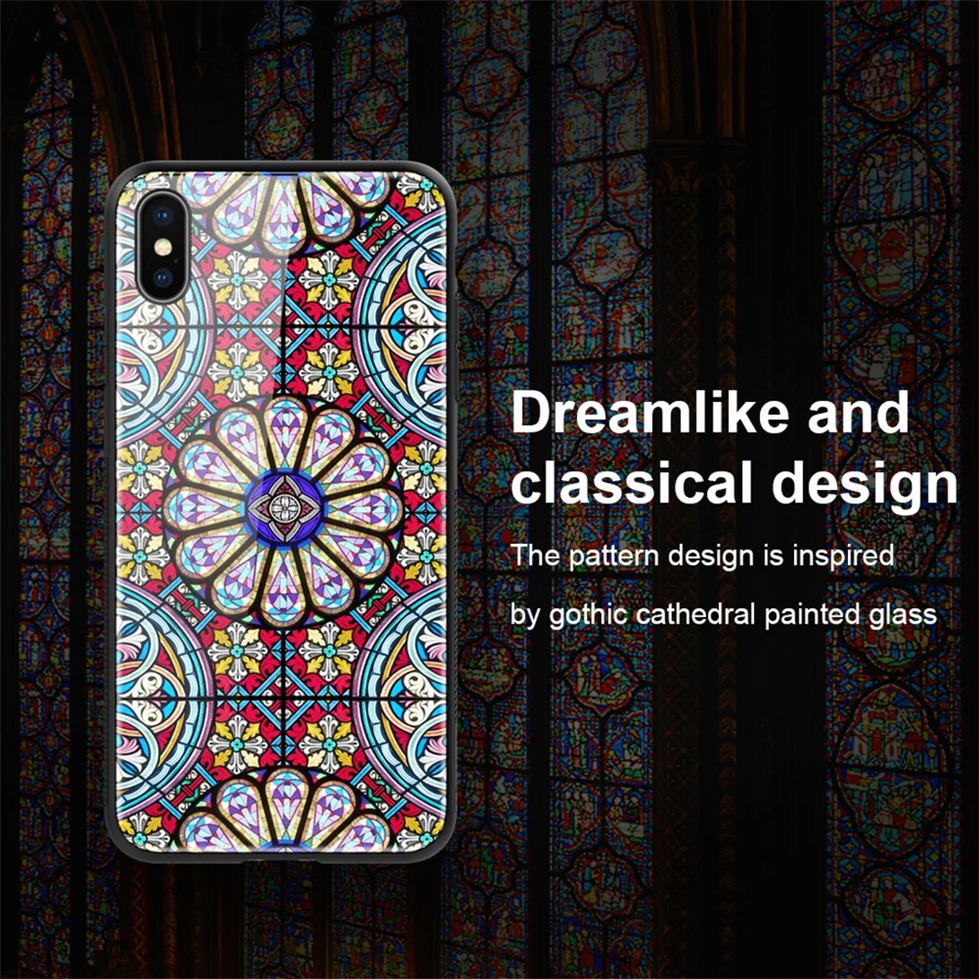 Чехол из закаленного стекла для iPhone XS Max X XS XR Nillkin, роскошный Dreamland Brilliance, защитная задняя крышка для iPhone XS Max, чехол