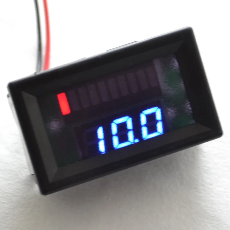 12 В кислотный свинцовый индикатор для аккумулятора емкость цифровой