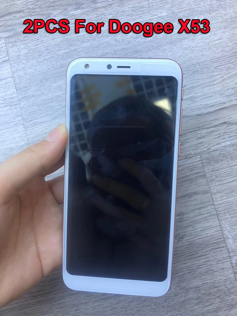 Закаленное стекло Для Doogee BL12000 X55 X60L 2 шт.|Защитные стёкла и плёнки для телефонов| |