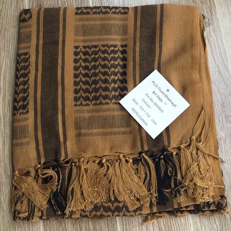 TA Зимний шарф армейский Военный Тактический кеффиевый шарф пустынный шарф в арабском стиле шаль шейный платок головной убор походные Охотничьи аксессуары - Цвет: TA