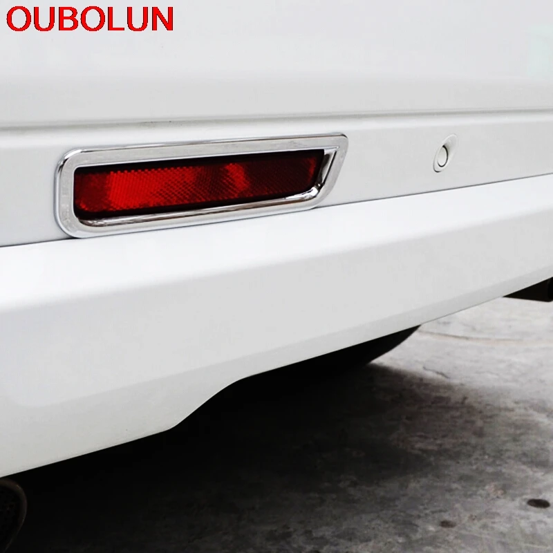 OUBOLUN для Land Rover FreeLander 2 2012 2013 2014 2015 Внешнее украшение LR2 хромированный ABS передний и