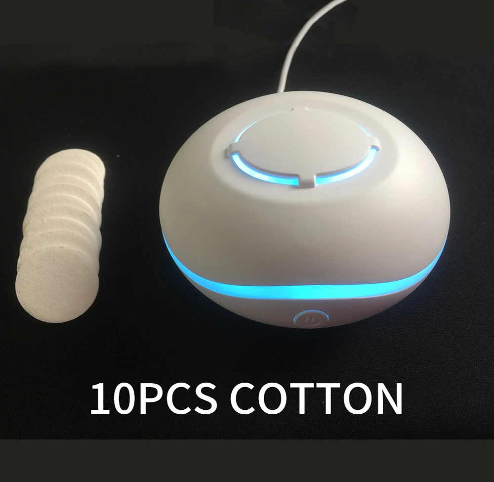 Портативный usb аккумулятор диффузор эфирных масел без воды ароматерапия с 7