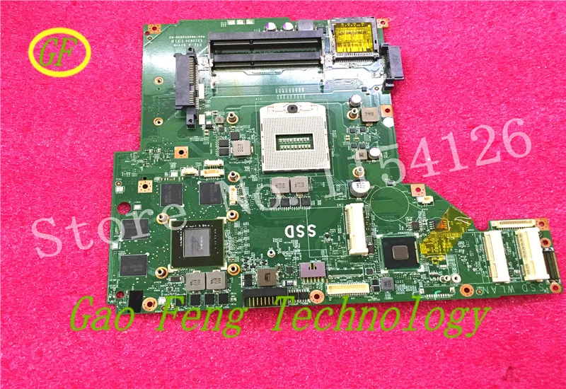Оптом материнская плата для ноутбука MSI GE60 MS 16GC 16GC1 VER: 1 0 DDR3 неинтегрированная GTX675M