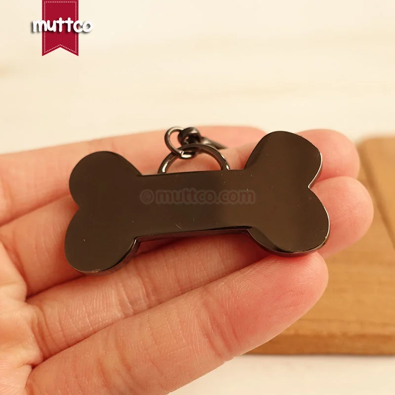 Идентификационная бирка для собак и кошек качественный пистолет с черной