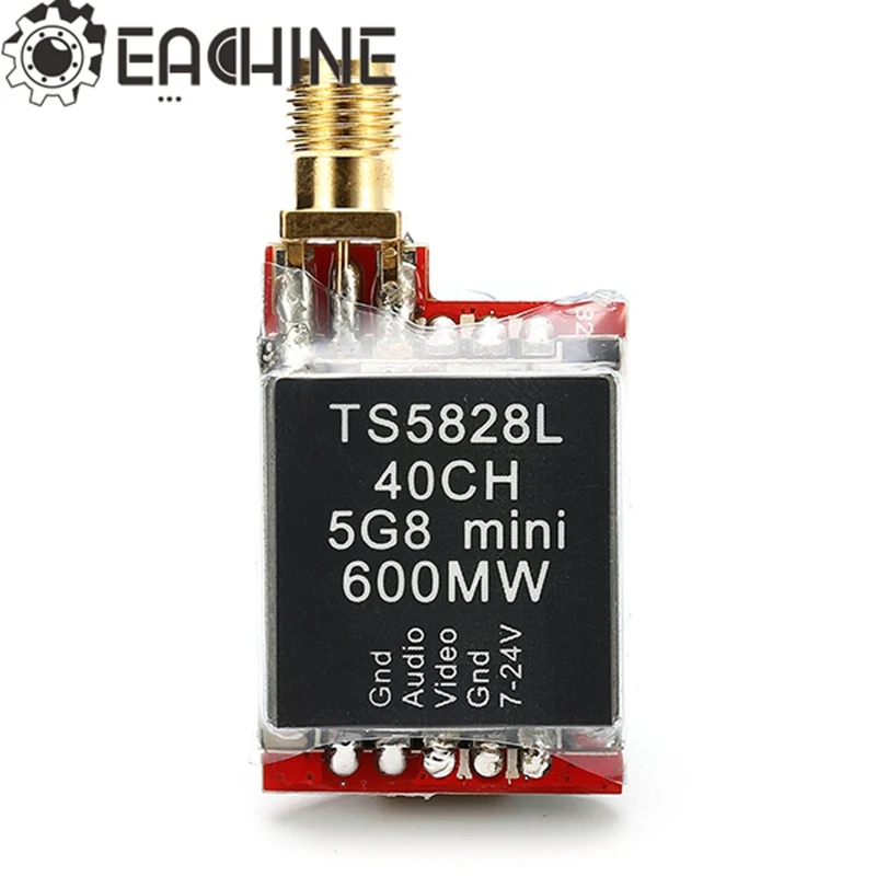 Миниатюрный FPV передатчик TS5828L с цифровым дисплеем 5 8G 600mW 40 каналов|display dvd|display stands