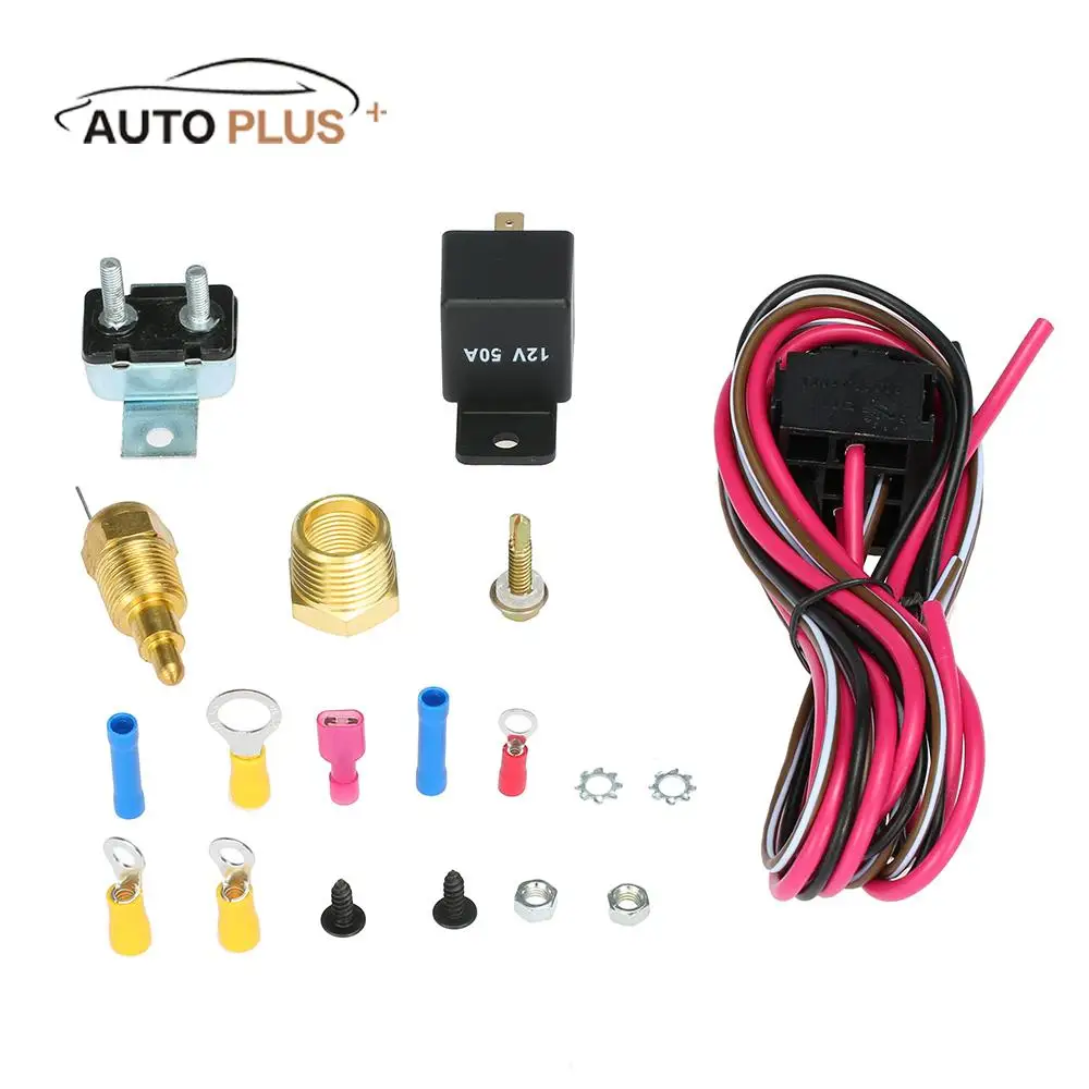 Автомобильный Стайлинг Электрический охлаждающий вентилятор монтажный кабель