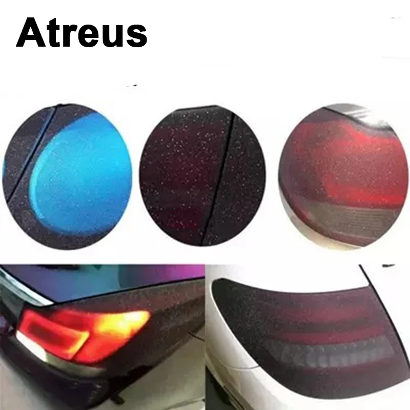 Atreus 100 \ 200*30 см Автомобильный светодиодный вспышки пленка DIY Стикеры для VW BMW Audi