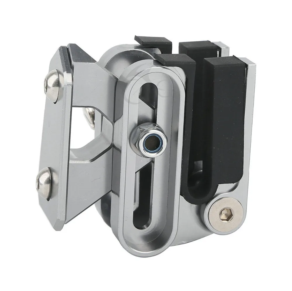 Универсальный алюминиевый зажим для лобового стекла мотоцикла Honda Yamaha Suziki Kawasaki BMW