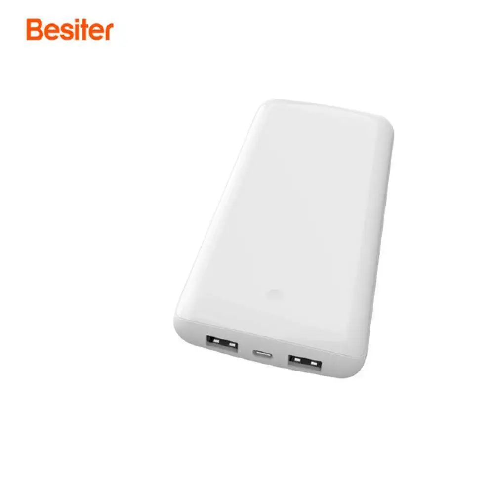 Besiter 10000 mah power Bank батарея быстрый выход USB зарядка внешняя зарядка два телефона 3,0 для смарт-батареи