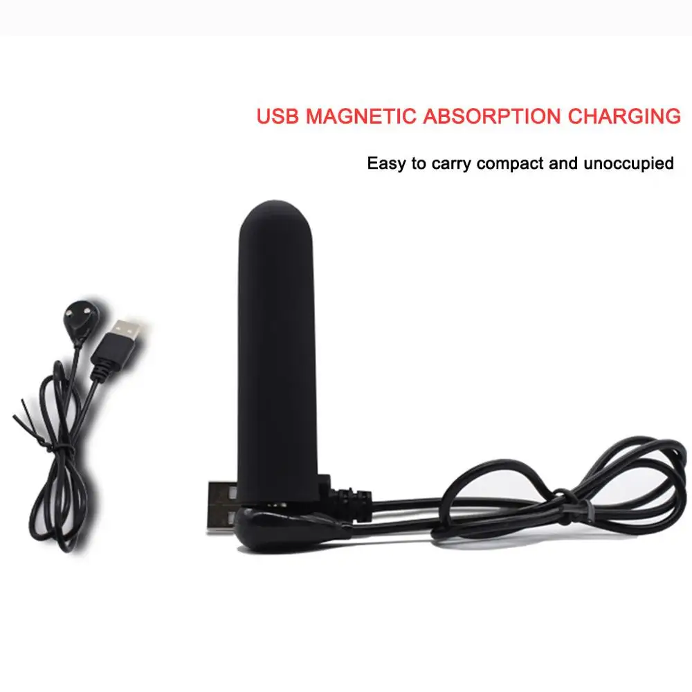 USB 10 скоростей вибратор мини пуля яйцо Анальная пробка Стимулятор клитора