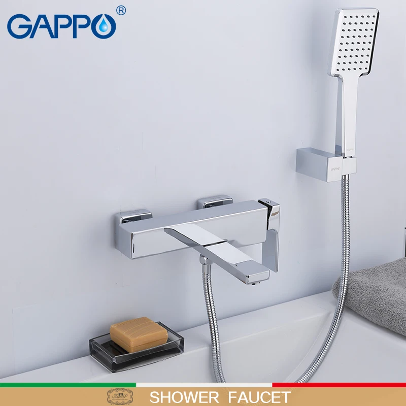 

GAPPO Bathtub Faucet wall mounted bathroom Shower Faucets Bath mixer waterfall bathtub Taps Bathroom brass torneira