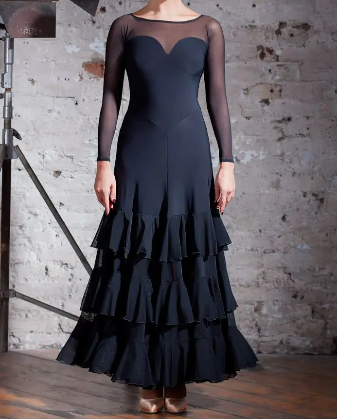 Женское бальное платье для бальных танцев стандартные сексуальные бальные из