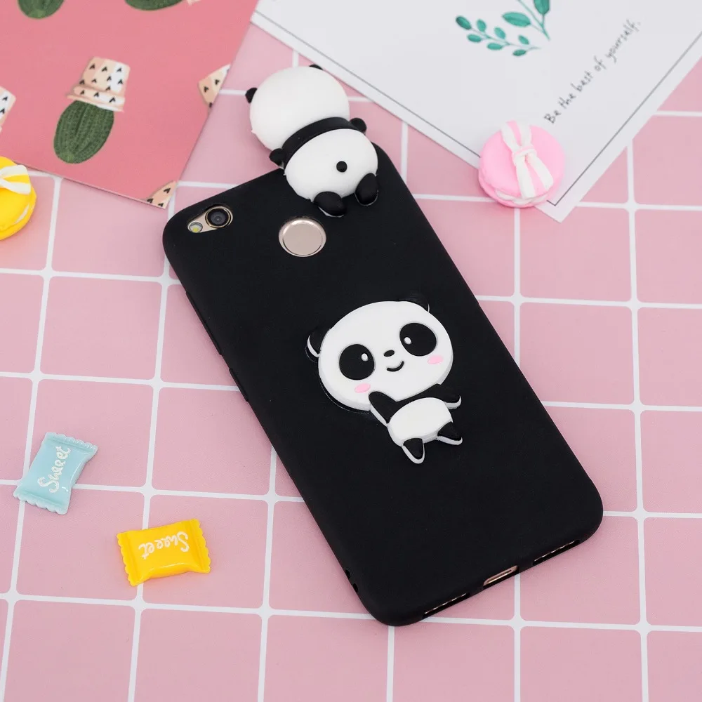Единорог Панда 3D чехол для Xiaomi Redmi 4X Pocophone F1/Xiaomi Note 5 Pro Etui Capinha| |