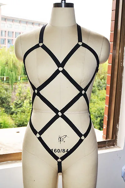 Новинка года модная сексуальная черная нательная клетка для женщин Экзотическая