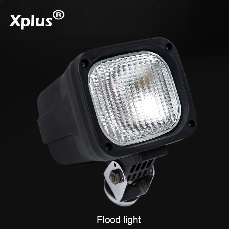 flood light Xplus 4 дюйма 55 Вт 35 Вт Hid ксеноновый рабочий светильник IP67 ксеноновая лампа для автомобиля Hid внедорожная Лампа 6000 К 12 В точечный/прожектор луч дальнего света противотуманный светильник - Испускаемый цвет: flood light