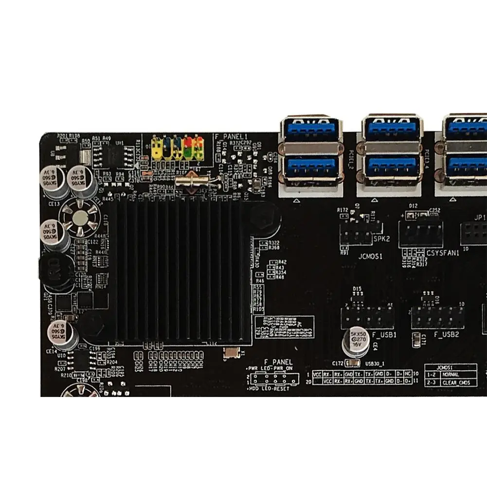 EastVita B250 BTC материнская плата LGA1151 процессор DDR4 память 12 карт USB3.0 адаптер расширения настольный компьютер материнская плата qr19