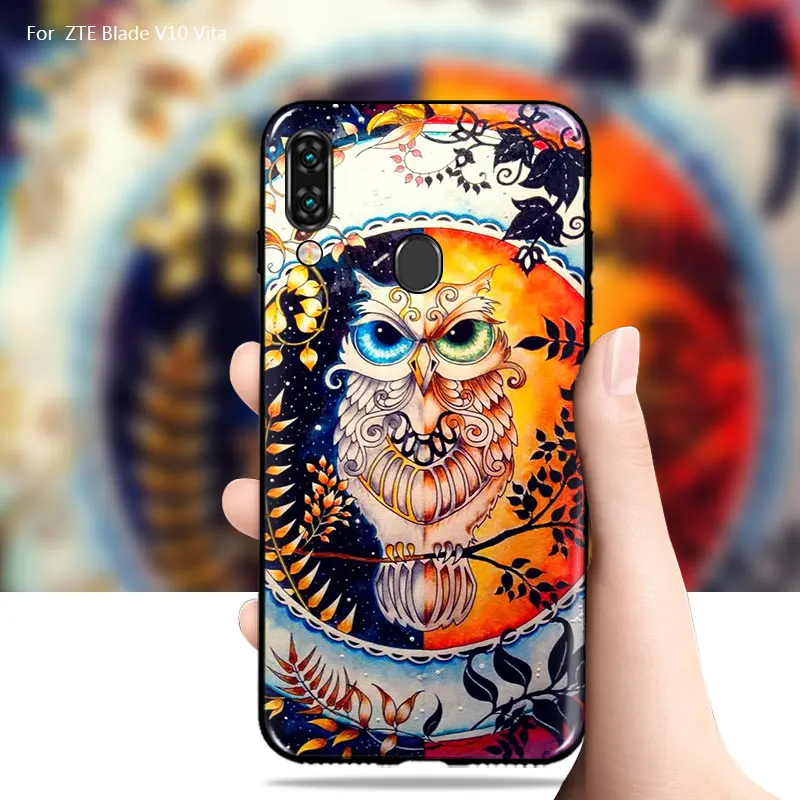 For ZTE Blade V10 Vita Case Cover NEW Retro recorder Soft TPU silicone Back V10Vita Cases |