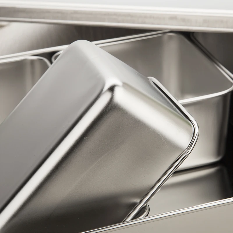 Кассета для приправ в японском стиле из нержавеющей стали 304 года с восьмью