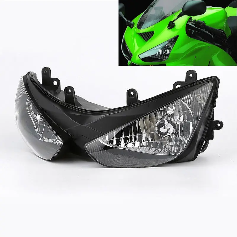 

Передняя фара в сборе для мотоцикла для Kawasaki NINJA ZX6R ZX-6R ZX636 2005 2006
