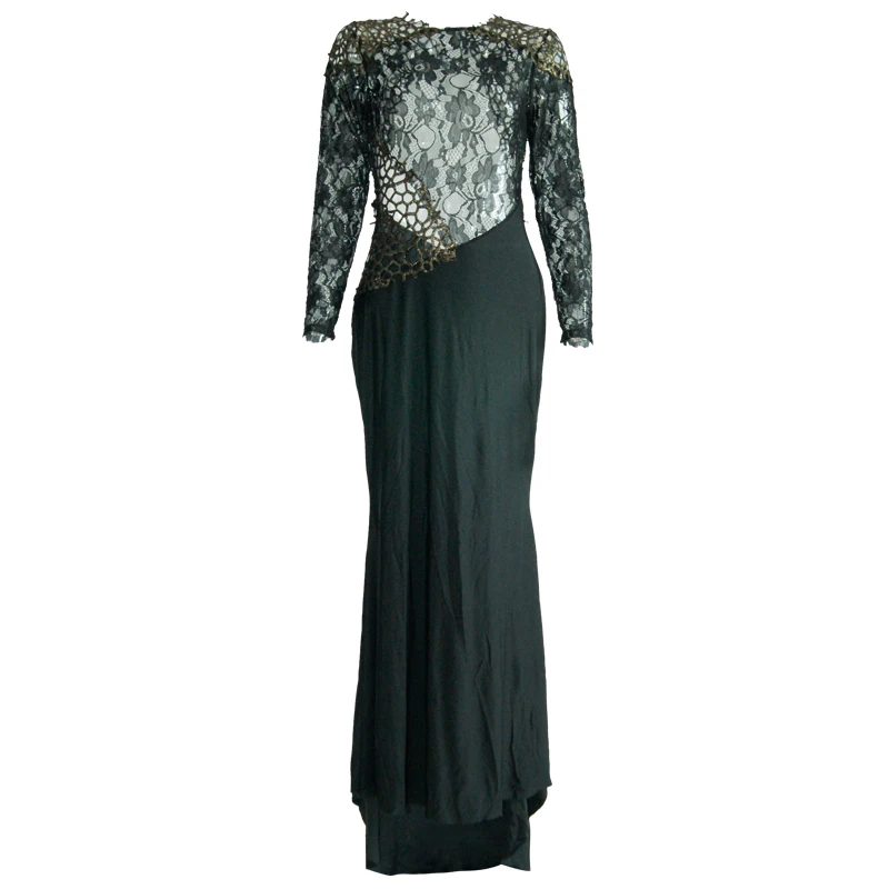 Оптовая продажа 2016 женское блестящее длинное вечернее платье с открытой спиной и