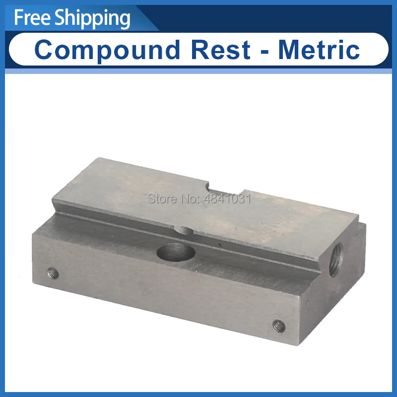 Compound Rest-Metric Lathe Tool Holder Position Slider For SIEG SC2-075 JET BD-X7 SOGI M1-350S Lathe Parts