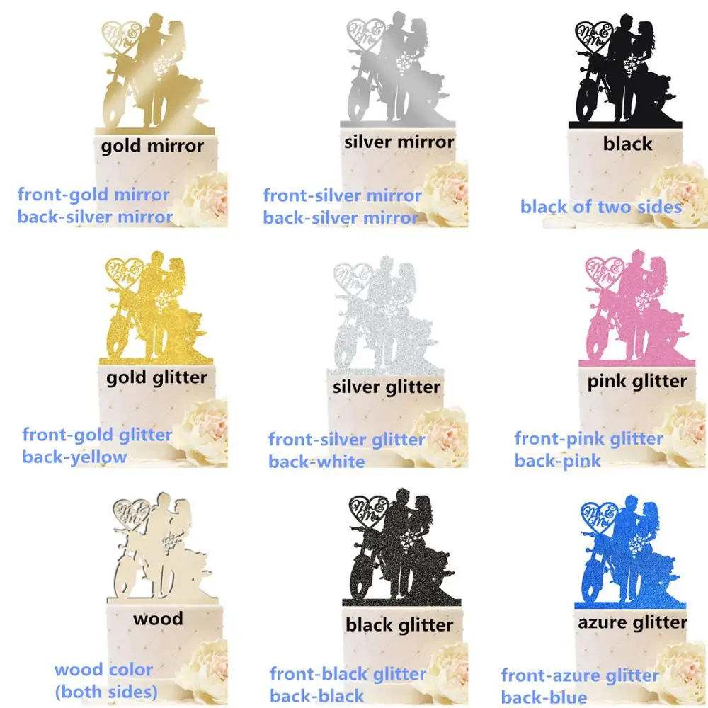 Свадебные торты для невесты и жениха персонализированный Топпер с одной собакой