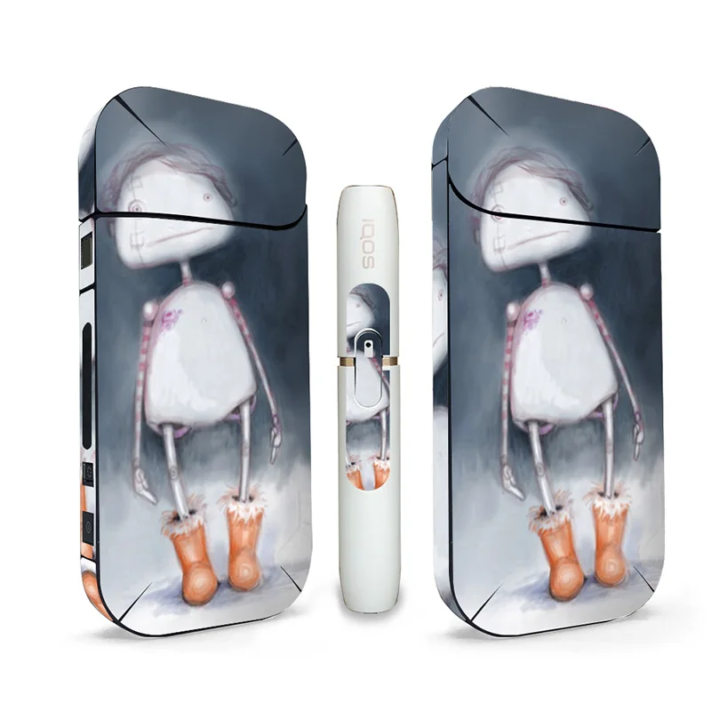 Наклейки премиум класса технология IQOS крышка 2 4 плюс защиты кожи Стикеры