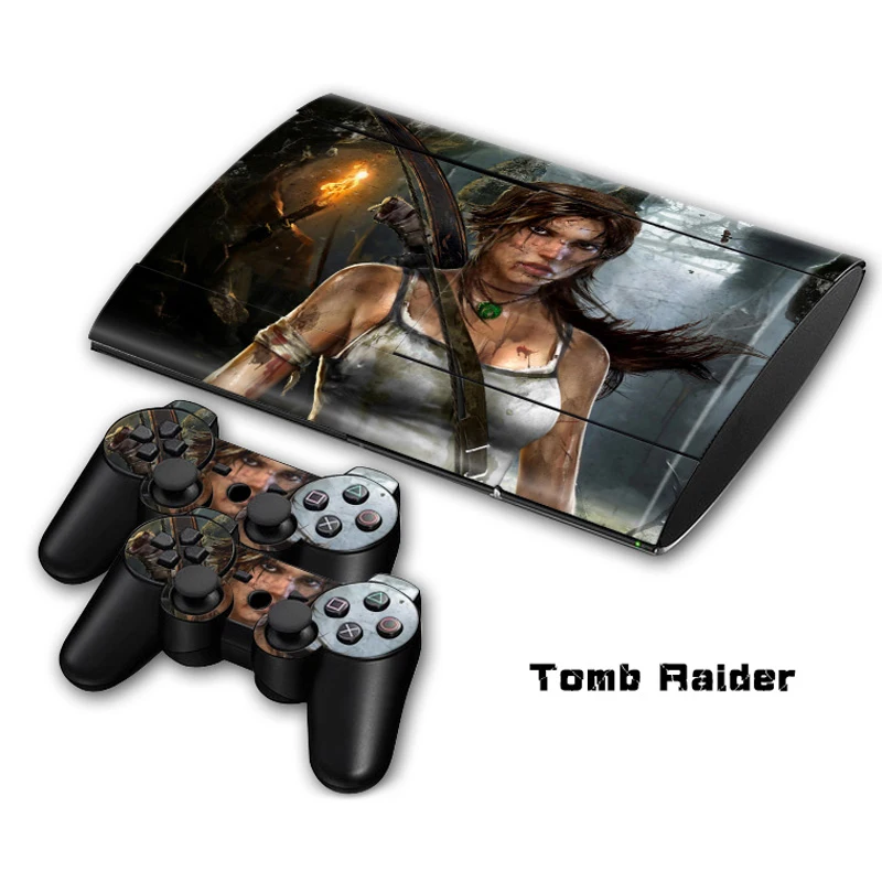 Кожа Стикеры наклейка для PS3 тонкий 4000 Игровые приставки 3 консоли и контроллеры