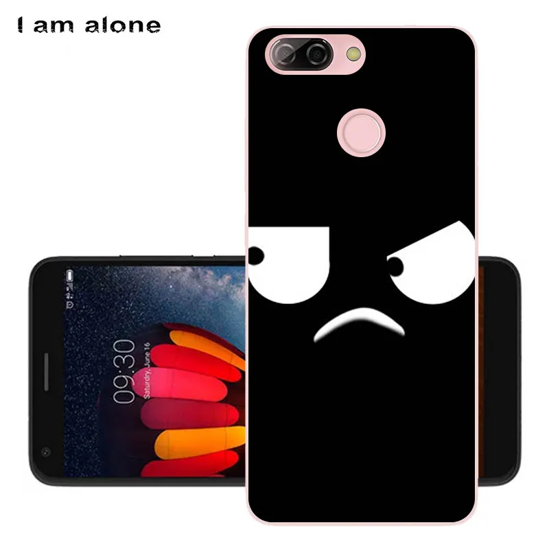 Soft TPU D46 Чехлы для телефонов I am alone для zte Blade V9 Vita, 5,45 дюймов, мягкий ТПУ чехол для мобильного телефона с мультяшным принтом для zte Blade V9 Vita, сумки - Цвет: Soft TPU D46