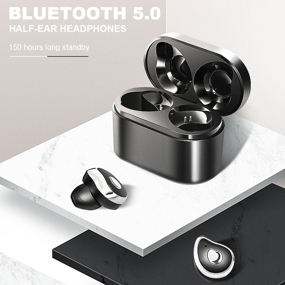 TWS наушники bluetooth 5 0 водонепроницаемые стерео беспроводные с громкой связью