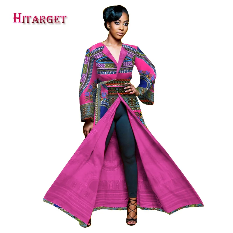 Hitarget африканские осенние пальто для женщин размера плюс Дашики Африки