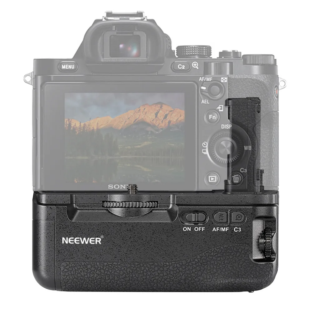 Neewer LCD 2 4G беспроводной пульт дистанционного управления Вертикальная батарея