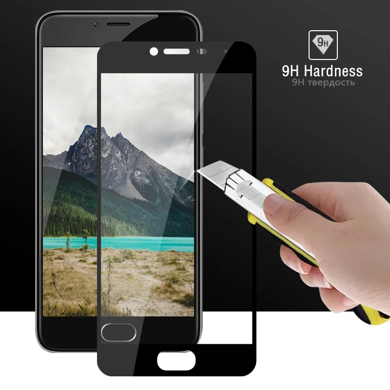 3D 9H Full Curved Screen Protector For Meizu M3 Mini / M3S Ultrathin Protective Tempered for Toughened Glass | Мобильные телефоны и