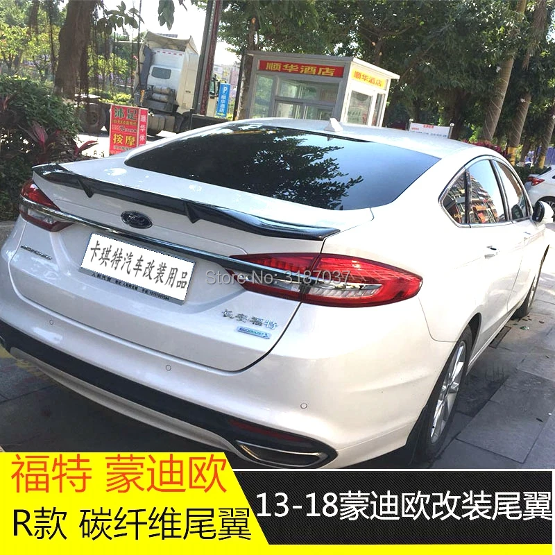 Автомобильные запчасти для Ford Mondeo/Fusion новые модели FRP стекловолокно Неокрашенная детская крышка багажника
