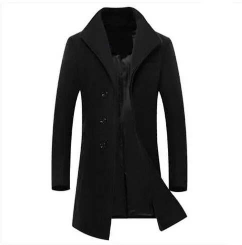 S ~ 4XL! Новая мужская одежда размера плюс с хлопковой подкладкой в Корейском стиле