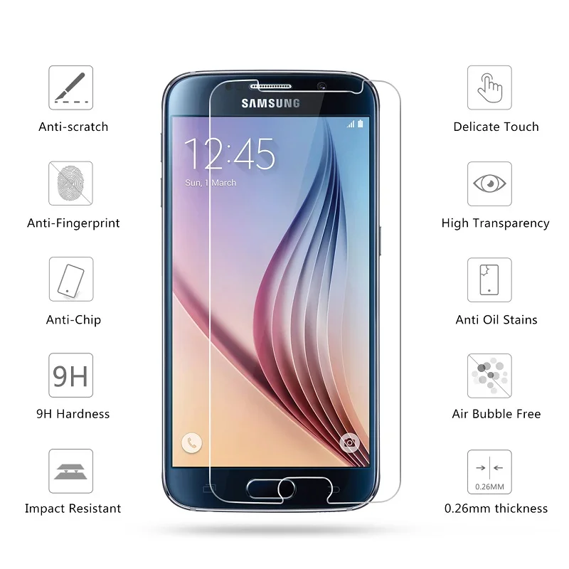 2 шт Защитное стекло для Samsung Galaxy S7 S6 S5 Active S4 S3 Стекло Xcover 4 3 закаленное
