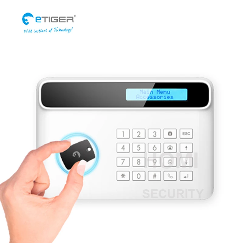 Система охранной сигнализации S4 433 МГц с приложением на IOS/Android|etiger s4|etiger s4 wirelessetiger