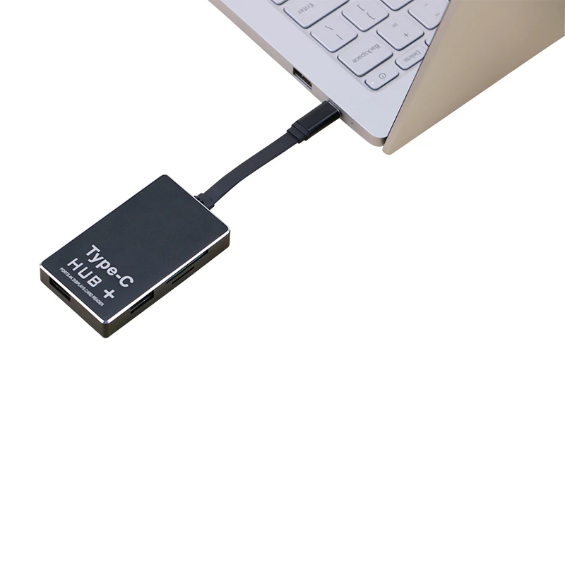 USB type-c конвертер кабель сплиттер SD TF card data Reader Настольный концентратор с 3 0 4