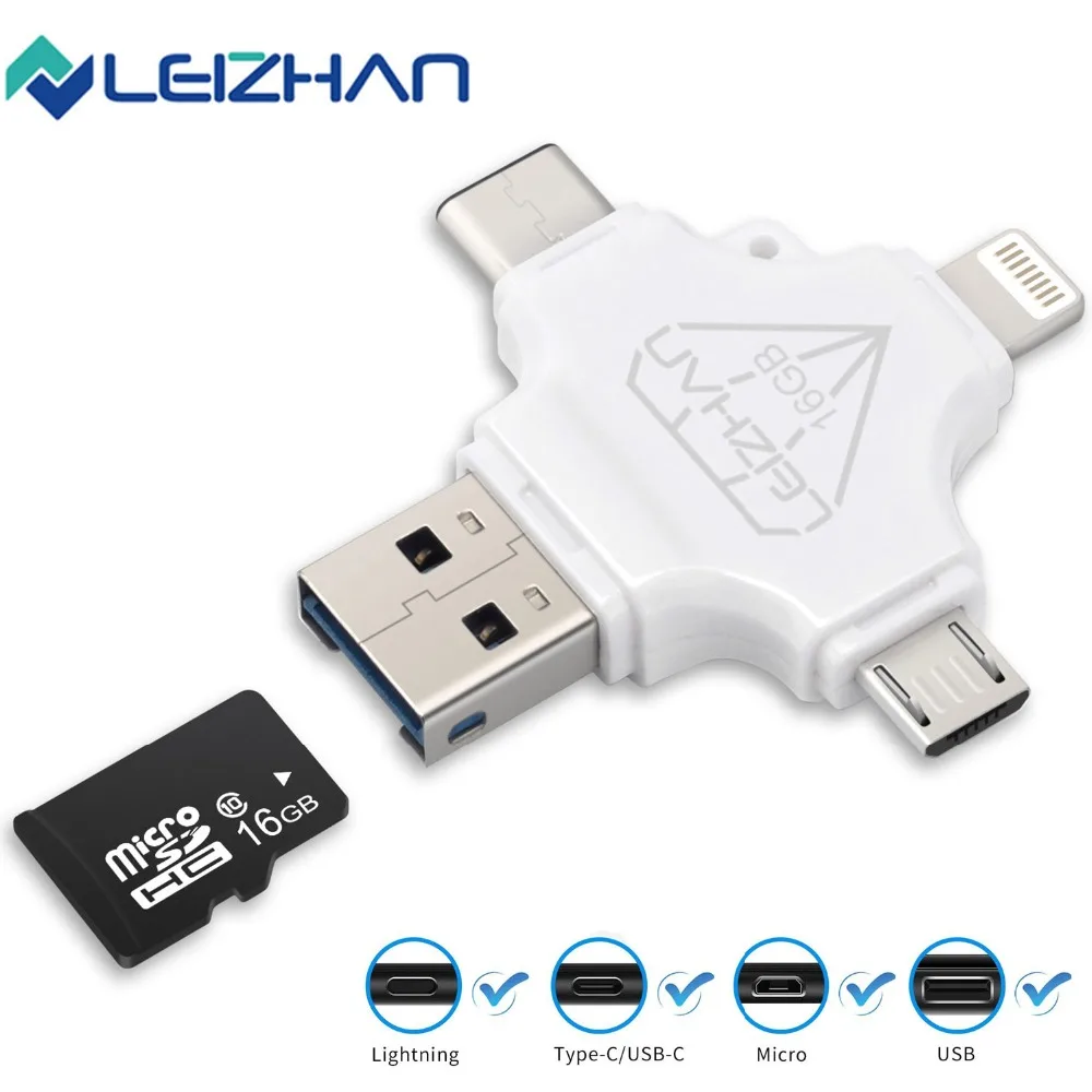 TYPE C флеш накопитель Lightning 128 ГБ 64 32 16 8 Гб|USB флэш-накопители| |