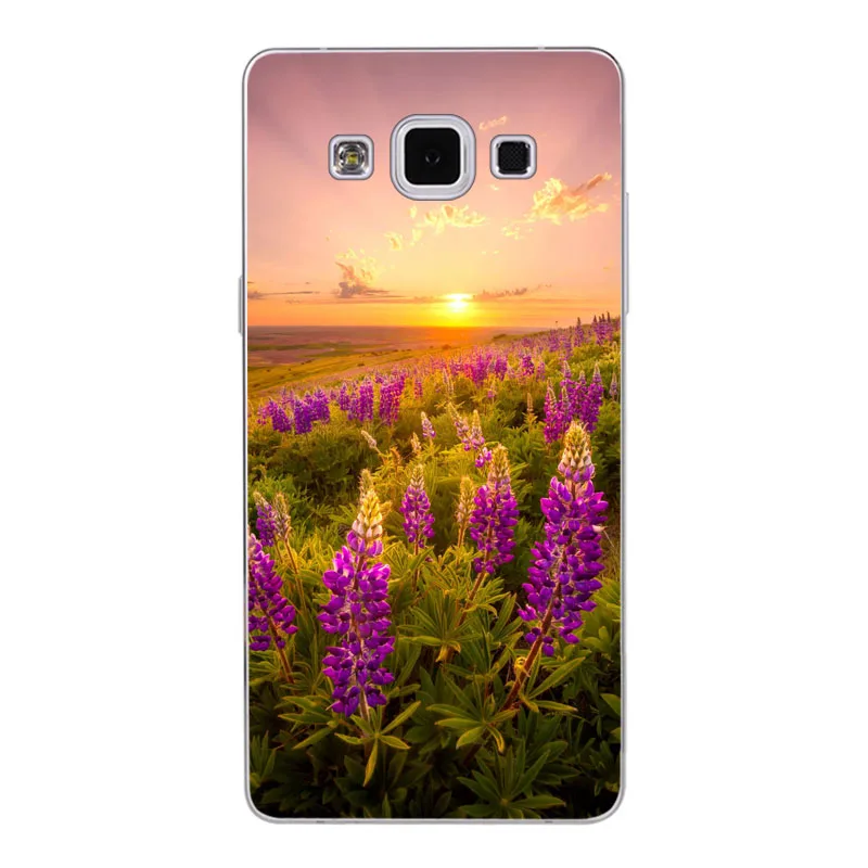 Fundas для samsung Galaxy E5 чехол e5 силиконовый мягкий симпатичный из ТПУ с принтом