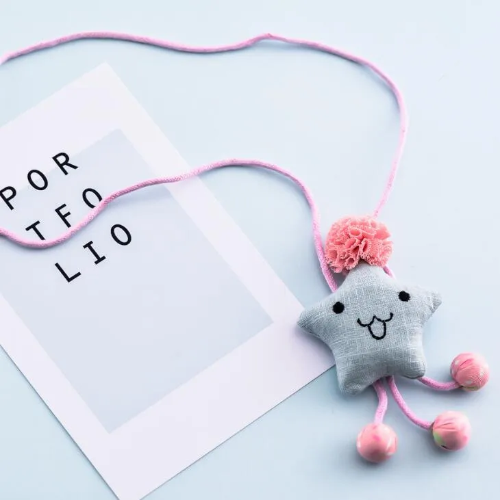 1 шт. модное корейское ожерелье ручной работы с подвесками в виде звездочек и