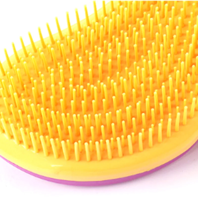 

New Tangle Hair Brush Detangler Comb Hair Brush Professional Magic Straightening Detangling Combs Plastic free shipping