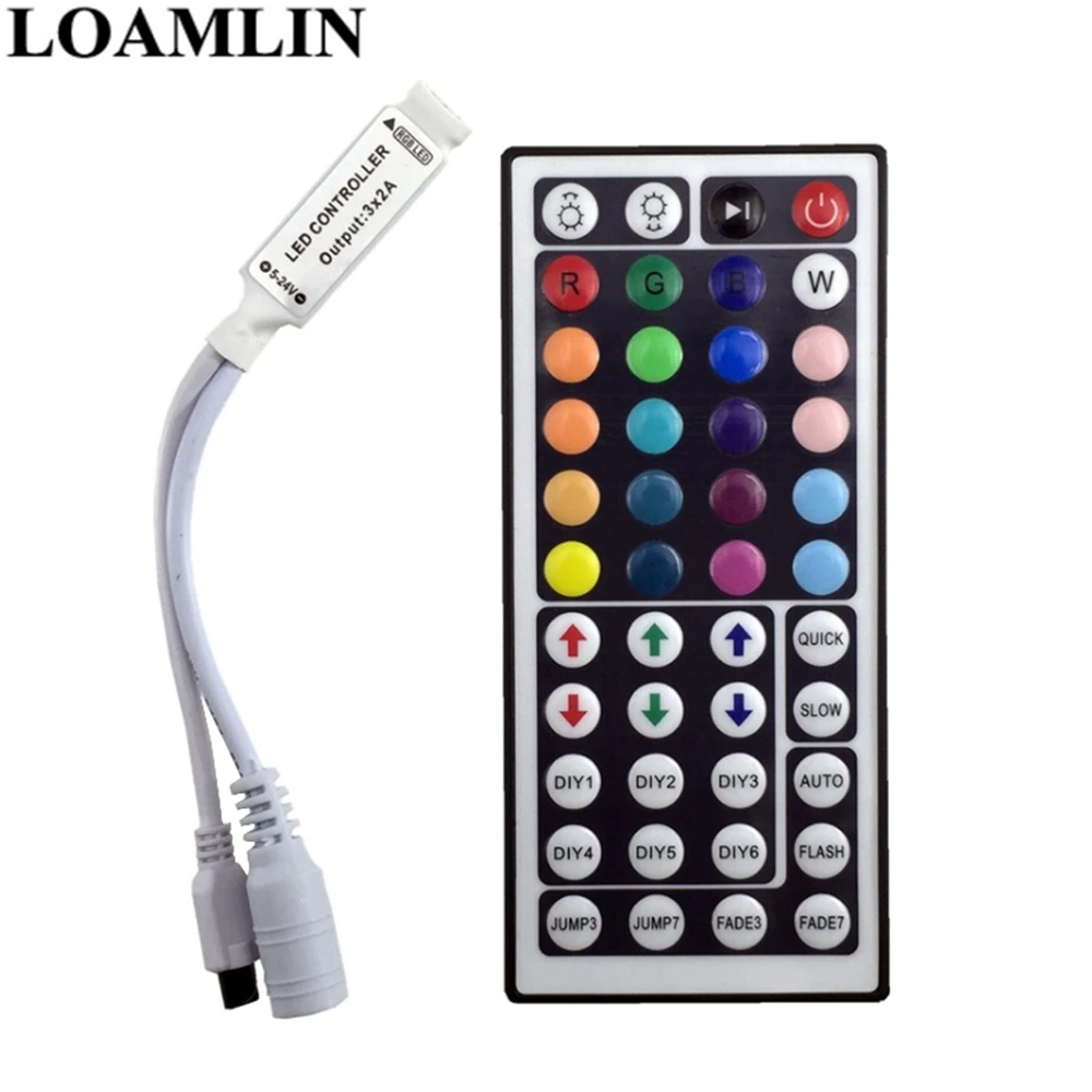 Светодиодный RGB контроллер водонепроницаемый или не 5 м 5050 60 светодиодный s/m 44