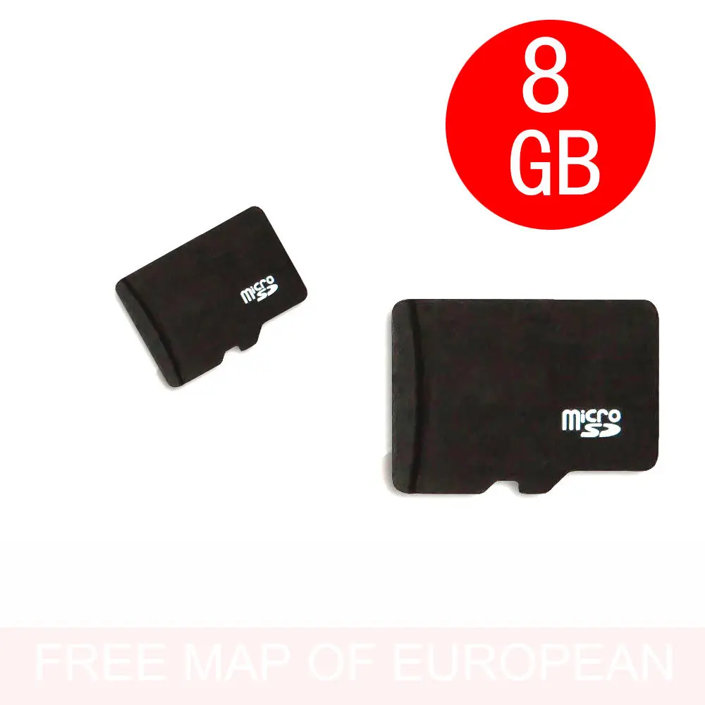 Авто gps навигационная карта Универсальная 8G gps карты Micro Sd TF последняя карта для WinCE автомобильный DVD Россия Испания Франция Германия Италия
