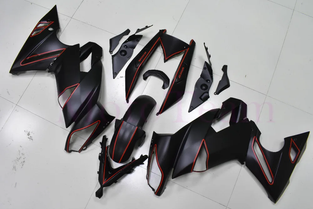 Новинка для Kawasaki Ninja 650 650R ER6F ER 6F 2009 2010 2011 09 10 11 комплект обтекателей Кузов ABS