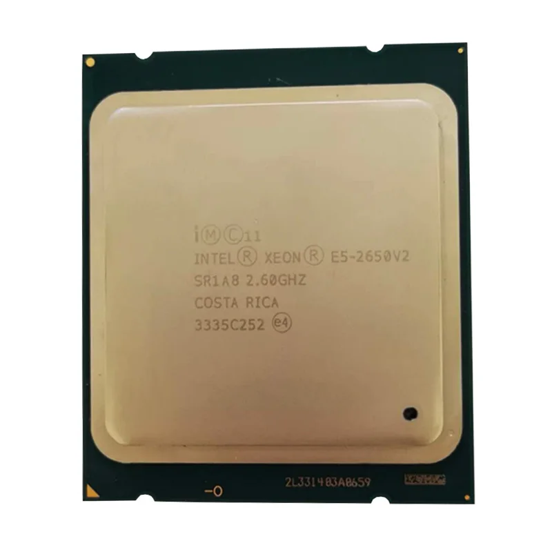 Процессор Intel Xeon E5 2650 V2 ЦП 2 6 ГГц LGA 2011 SR1A8 Восьмиядерный настольный процессор