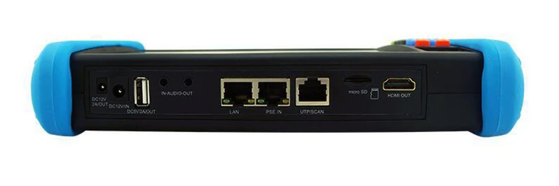 Новинка 7 &quotHD CCTV тестер монитор AHD TVI CVI SDI H.265 мультиметр из оптического волокна VFL